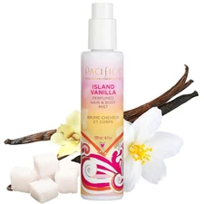 Pacifica Island Vanilla Hair Mist Perfume and Full Body Spray. 6oz