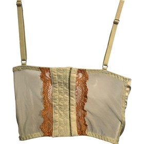 Satin Lace Babydoll Corset Women's XS Boned Coquette Festival Layering