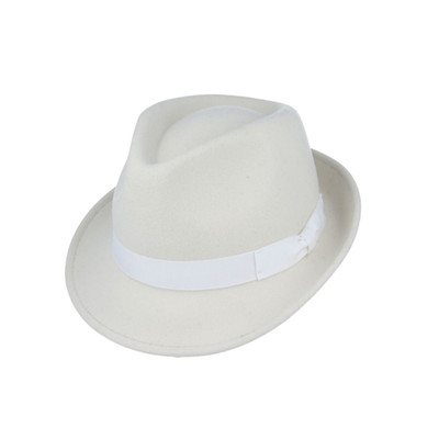 Trilby Hut 100 % Wollfilz knautschbar verstaubar Fedora-Stil Unisex klassisch Western