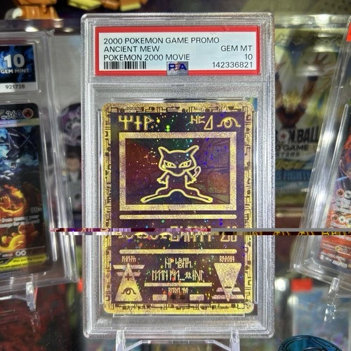 Pokemon TCG 2000 Ancient Mew Promo Pokemon Movie PSA 10 Gem Mint