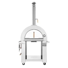 Outdoor Kitchen Pizza Oven in Stainless Steel