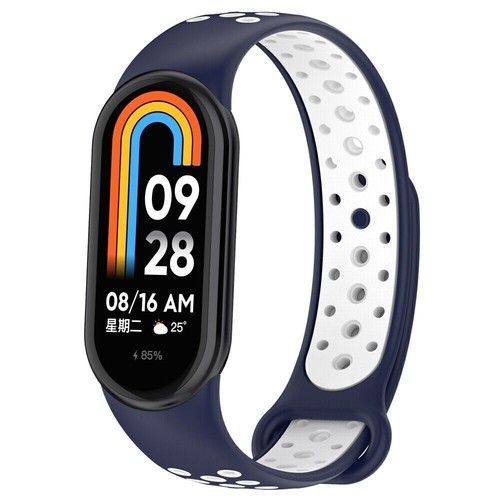 Pour Xiaomi Mi Band 10 9 NFC Montre Connectée Silicone/Métal/Nylon/Cuir Bracelet - Photo 375/452
