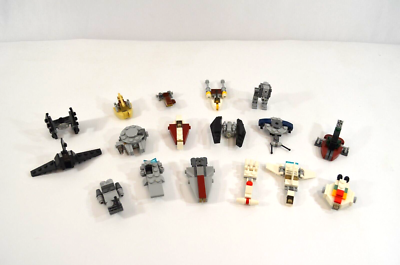 Lego Star Wars Mini Sets Ships Slave Millennium Falcon AT-ST A-Wing Y-Wing  more