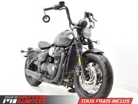 2018 triumph Bonneville Bobber Black Frais inclus+Taxes