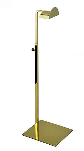 Mirror Gold Stainless Steel Adjustable Metal Bag Handbag Display Rack (h5j)