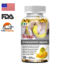 120 X PURE PILLS BIGGER BREAST BUTT ENHANCEMENT CAPSULES BUST ENLARGING 5000MG