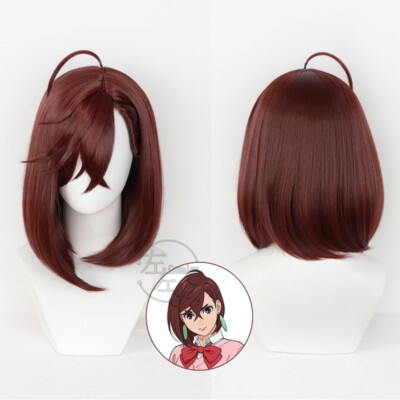 Momo Ayase Cartoon Cosplay Short Wig Heat Resistant Synthesis Wigs