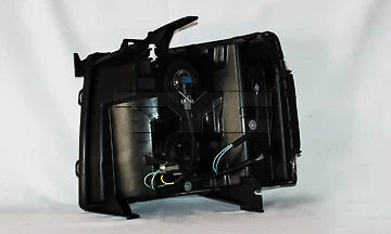 Conjunto de faros derecho para Chevrolet Silverado 3500 HD 2007-2014 TYC 2008 2009 Foto 2 de 2