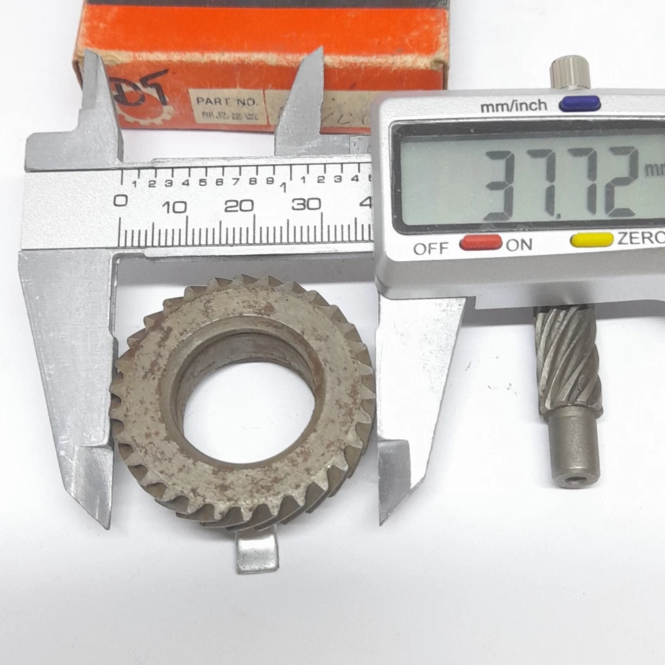 Medidor de velocímetro medidor de embrague engranaje puede adaptarse a Yamaha DT100 Trail Enduro DT 100 Foto 4 de 4