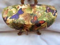Woman's Handmade Hard Eyeglass Case/butterfly Theme/vision Aid/health & Body Woman's Handmade Hard Eyeglass Case/butterfly Theme/vision Aid/health & Body