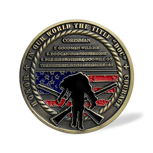 Navy Corpsman DOC Challenge Coin - Bild 3 von 6