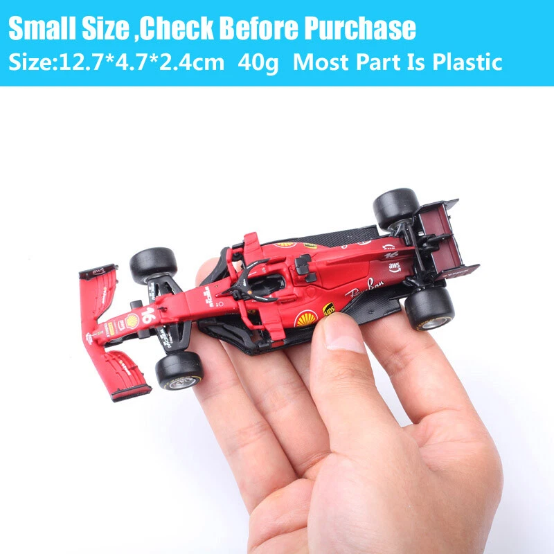 BBurago 1/43 2021 Ferrari SF21 #16 Charles Leclerc F1 Model Car Formula One Toy - Image 3 of 4