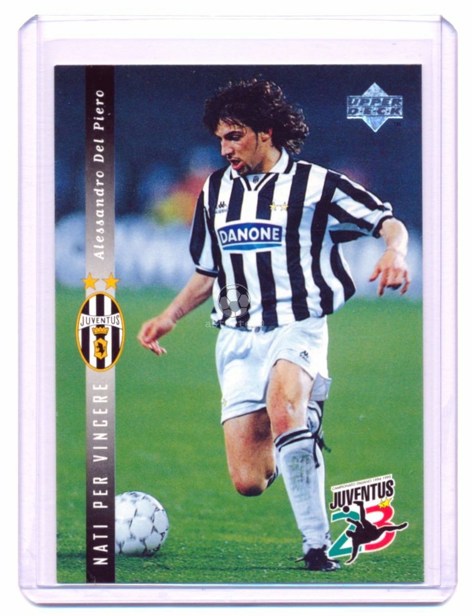 Upper Deck 1994/95 Alessandro Del Piero #4 Juventus F.C.