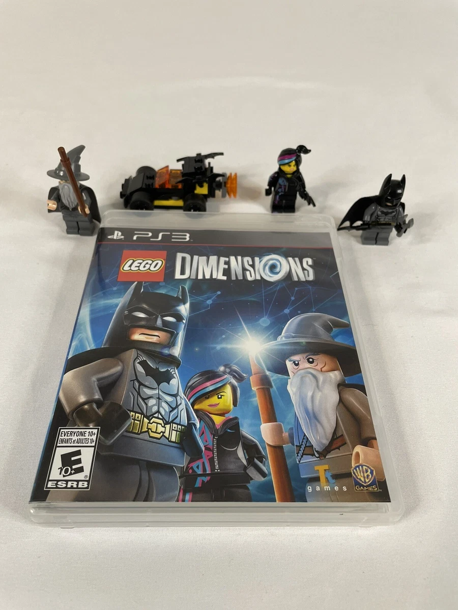 Lego Dimensions PS3 Tested Game In Case With Manual and Mini Figures
