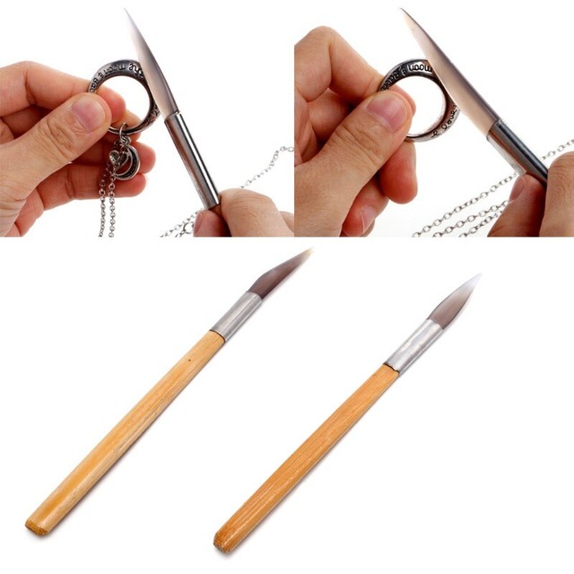 Knife Tipped Agate Burnisher Burnishing Polishing Jewelry Smoothing