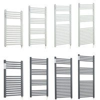 Modern Heated Towel Rail Radiator Bathroom Electric Ladder Warmer Drying Rack