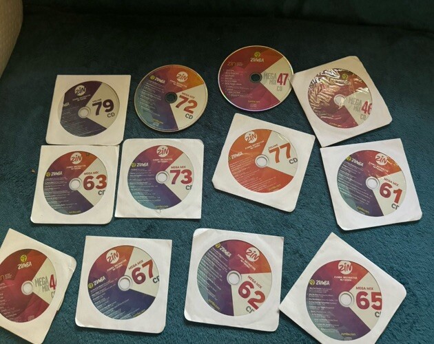 ZUMBA Fitness CD / DVD Discs Mega Mix / ZIN Instructor Network | eBay