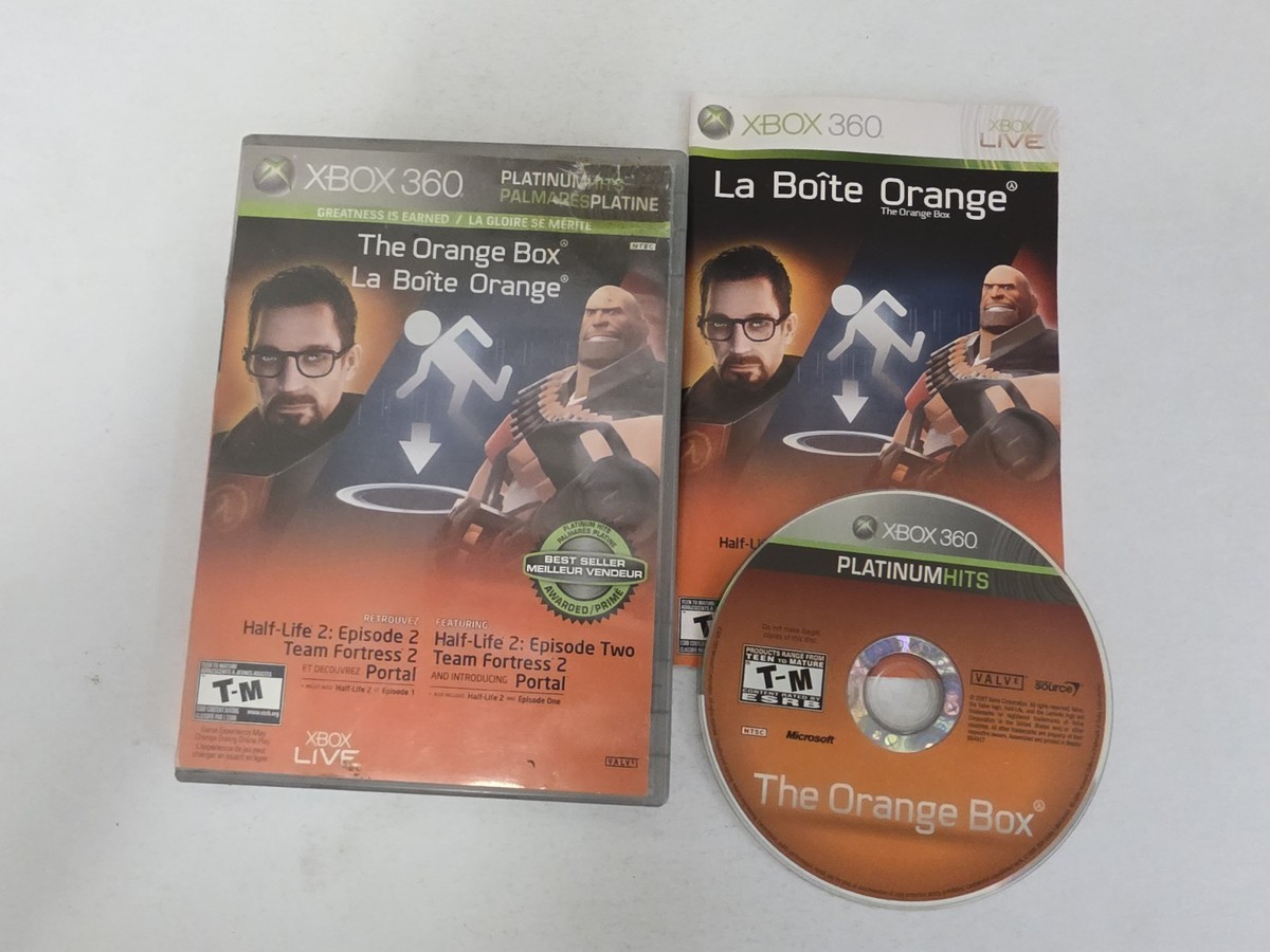 The Orange Box - Xbox 360 Game - Tested Free Fast Shipping