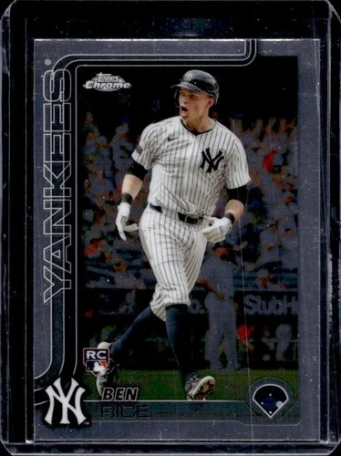 2025 Topps Chrome Ben Rice RC Rookie #139 New York Yankees