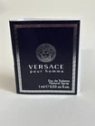 Versace Pour Homme Eau De Toilette Natural Spray Sample 0.03 fl oz