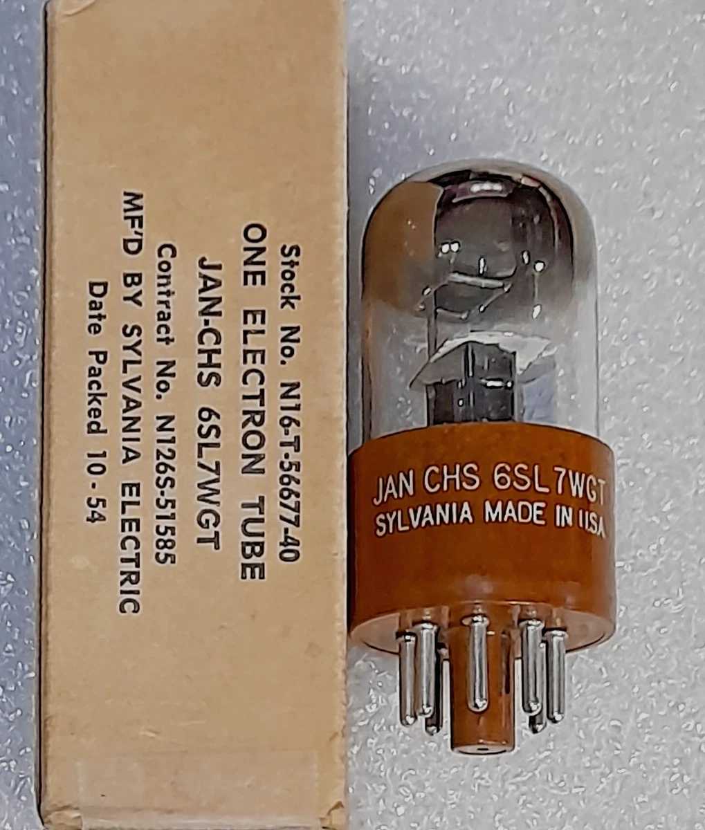 Sylvania 6sl7wgt for sale | eBay