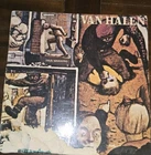 vintage vinyl record of the album Fair Warning by Van Halen, originally released