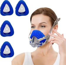 4 Pack CPAP' Mask Liners, Covers for Seal Mask Cushion Comfort Silky CPAP' Ma...
