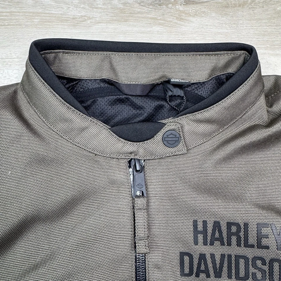 Harley Davidson Courier Triple Vent Waterproof Textile Jacket 97130-24VW Size XL - Image 4 of 4