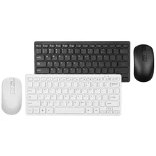 K05 Ergonomic Mute Design 2.4G Wireless Slim 78 Keys ABS Keyboard Mouse Combo