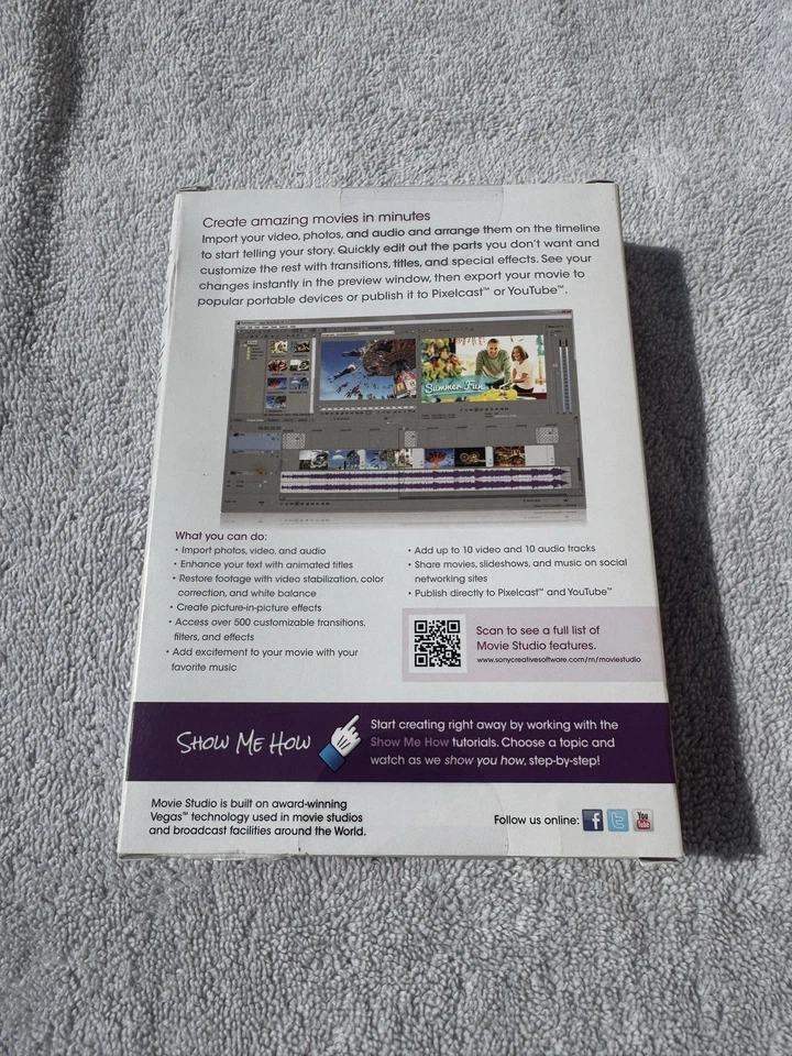 New Sealed Sony Movie Studio-Version 11 As Shown From Pictures - Image 2 of 2