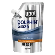 UPOL 714 UP0714 Dolphin Glaze Bag Self Leveling Glaze Putty w/Hardener 440ml