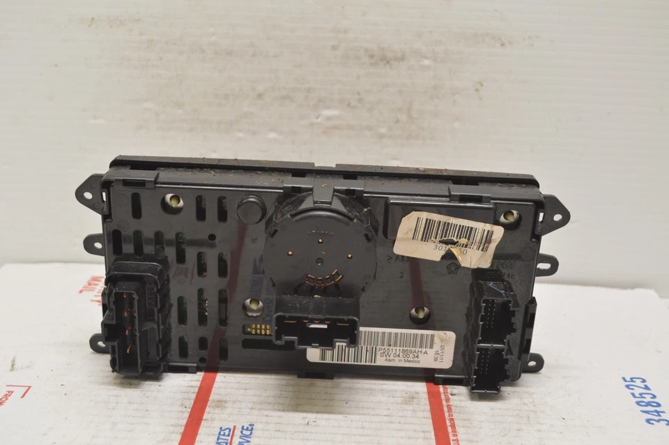 09 11 Volkswagen Routan unidad de control de clima calefacción aire acondicionado temperatura climatización CI66#010 Foto 2 de 4