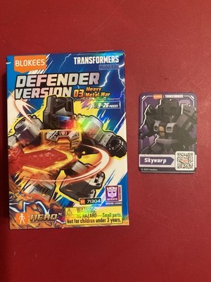 Transformers Blokees Defender Version 3 Skywarp Minifig