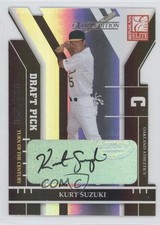 2004 Donruss Elite Extra Edition 52/250 Kurt Suzuki #336 Auto 0s3