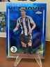 2024-25 Topps Chrome Uefa Club Competitions - Dusan Vlahovic #176 Blue Refractor