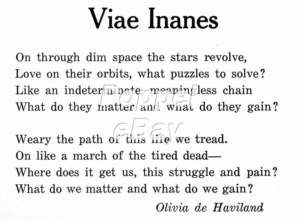 ОЛИВИЯ ДЕ ХАВИЛЛАНД ДЖОАН ФОНТЕЙН ежегодник средней школы ОЧЕНЬ РЕДКИЙ - Изображение 2 из 4