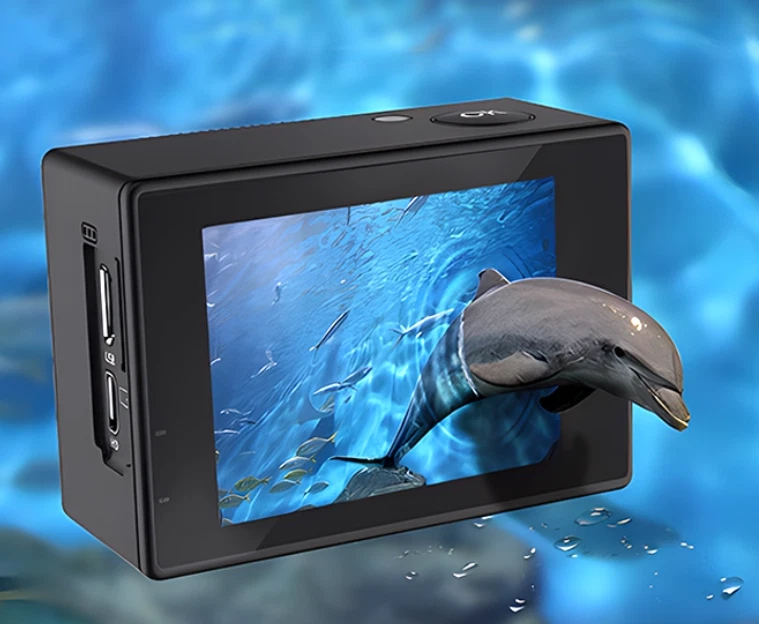 SJCAM SJ4000 Dual-Screen Sports Camera with 4K Ultra HD Resolution - Image 3 of 4