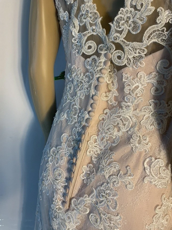 Vestido de novia Casablanca marfil talla 22 Foto 2 de 4