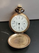 American Waltham Pocket Watch 1891 /7 Jewels / 0s