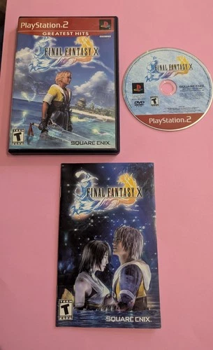 Final Fantasy X GH (Sony PlayStation 2, PS2, 2001) Complete Tested & Working
