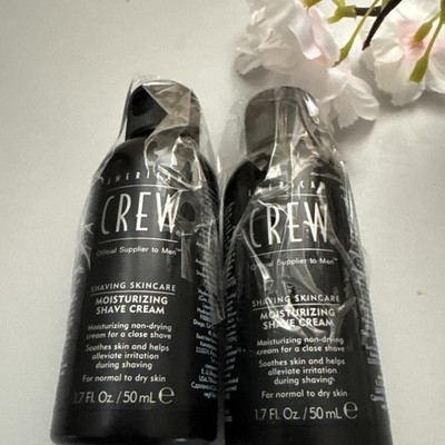 Lot Of 2-American Crew Shaving Skincare Moisturizing  1.7 Fl Oz Each