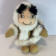 Disney Bean Bag Plush - ALASKA BOY (it's a small world) (9 inch) - Mint w/ Tag