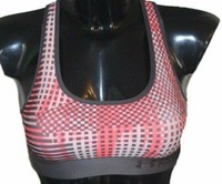 Damen 1293737 Sport Bh Mid Under Armour Grau Neonorange Xs 34 Neu