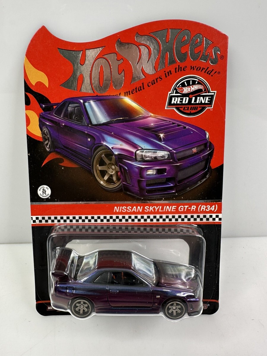 Hot Wheels RLC Nissan Skyline GT-R (R34) Midnight Purple HTF
