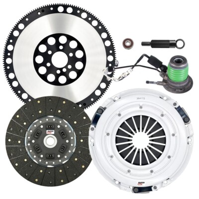 STAGE 2X STEELBACK CLUTCH KIT+SLAVE+15 LBS FLYWHEEL for CORVETTE LS2 LS3 LS7 Z06