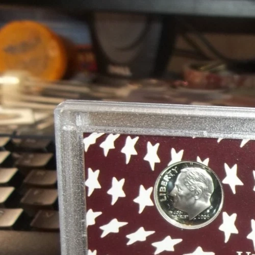 2006 S SILVER Proof Roosevelt Dime US Mint FROM PROOF SET