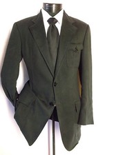 Beautiful Armani Collezioni Charcoal Gray Casual Sport Jacket 2 Button Size 40R