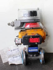 1/2” VELAN Ball Valve with El-O-Matic Pneumatic Actuator-Used