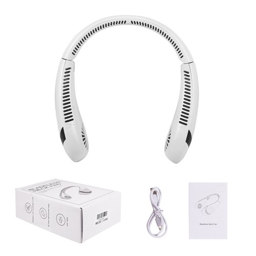 Neck Hanging Fan Cooling Air Cooler Little Electric Air Conditioner Foldable New - Picture 15 of 75