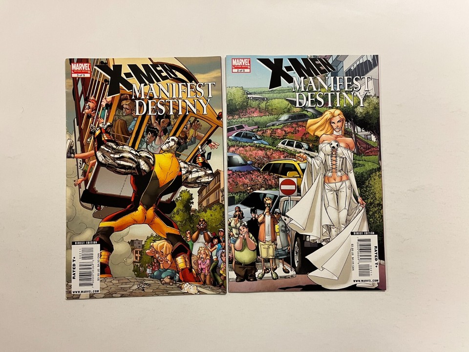3 XMen Manifest Destiny Books 1 2 3 74 JW3 eBay